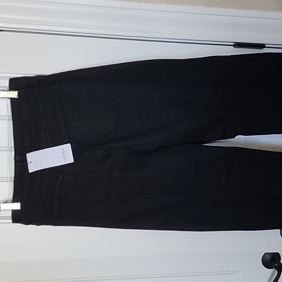 Akira SOMETHING DIFFERENT RELAXED DENIM WITH RHINESTONE MESH - L - Picture 5 of 7